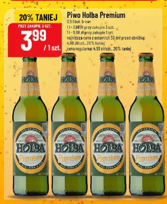 Piwo Holba Premium promocja w POLOmarket