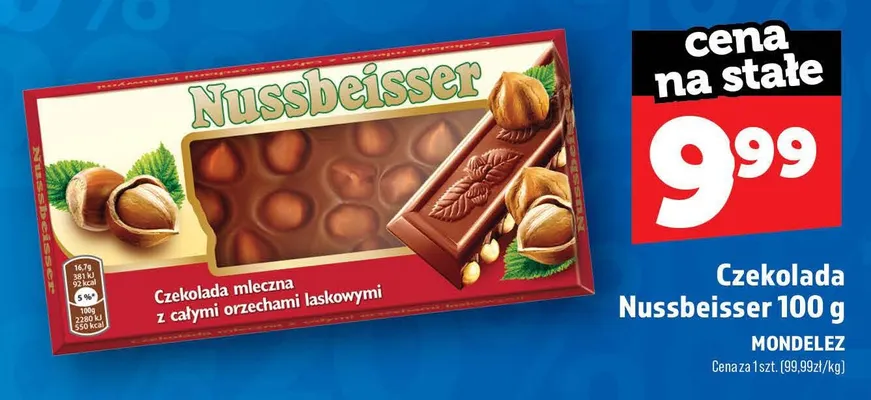 Czekolada Nussbeisser promocja w TOPAZ