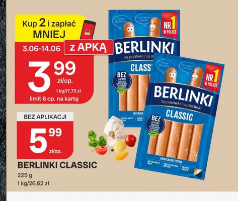 Berlinki Classic promocja w Chorten