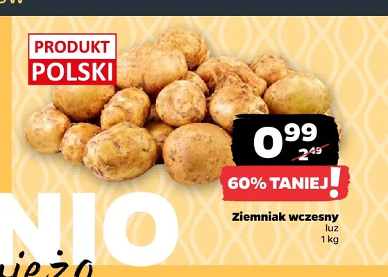 Ziemniaki wczesne promocja w Netto
