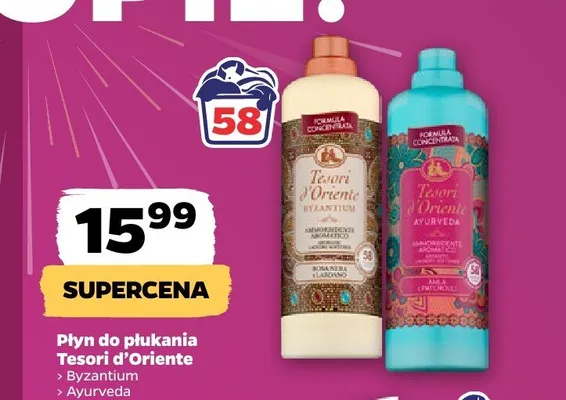 Płyn do płukania Ayurveda Tesori d'Oriente promocja w Netto