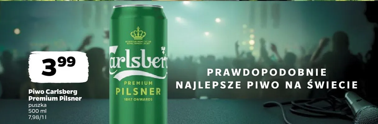 Piwo Premium Pilsner promocja w Netto