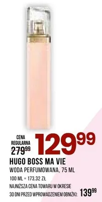 Woda perfumowana Hugo Boss Ma Vie promocja w Drogerie Natura