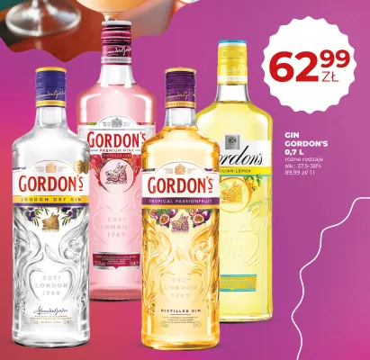 Gin Gordon's Sicilian Lemon promocja w Duży Ben