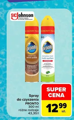Spray do czyszczenia Pronto promocja w Carrefour