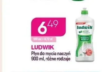 Płyn do mycia naczyń Ludwik promocja w Drogerie Koliber