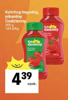 Ketchup Codzienny promocja w Delikatesy Centrum