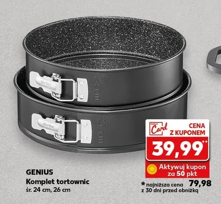 Komplet tortownic śr. 24 cm, 26 cm promocja w Kaufland