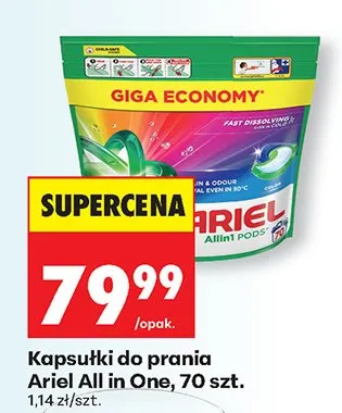 Kapsułki do prania All in One promocja w Biedronka