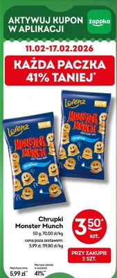 Chrupki Monster Munch promocja w Żabka