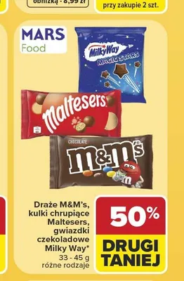 Kulki chrupiące Maltesers promocja w Carrefour