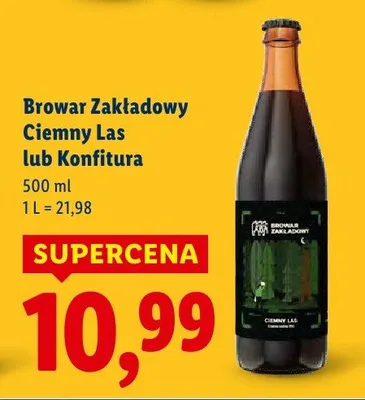 Piwo kraftowe Konfitura promocja w Lidl
