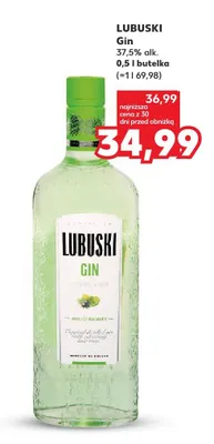 Gin Lubuski Fresh Lime 37,5% promocja w Kaufland