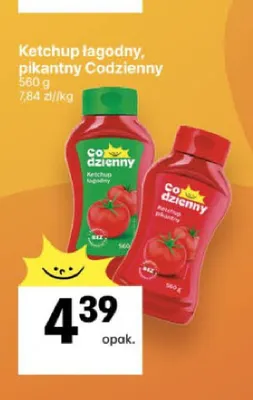 Ketchup pikantny Codzienny promocja w Delikatesy Centrum