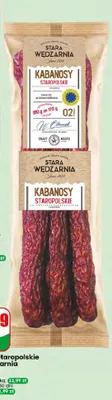 Kabanosy staropolskie Stara Wędzarnia promocja w Dino