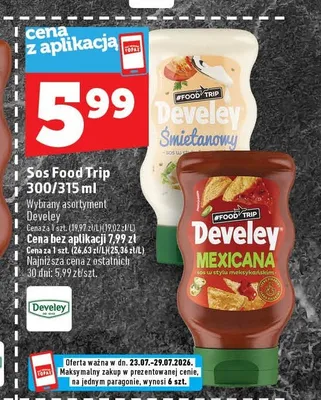 Sos Develey Mexicana promocja w TOPAZ