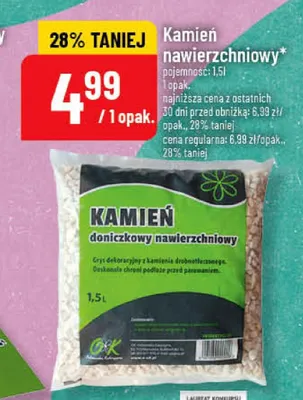 Kamień nawierzchniowy promocja w POLOmarket