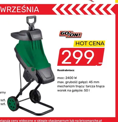 Rozdrabniacz Go/On! promocja w Bricomarche