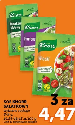 Sos sałatkowy wybrane rodzaje promocja w Groszek