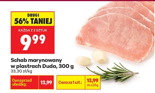 Schab marynowany w plastrach promocja w Biedronka