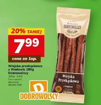 Wiejska przekąskowa z Wadowic promocja w Hitpol