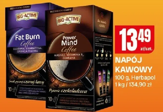 Fat Burn Coffee napój kawowy promocja w Chorten