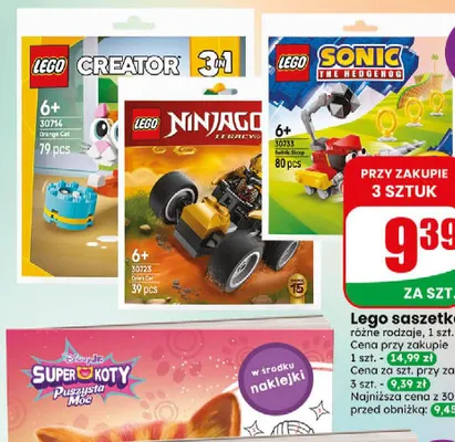Lego saszetka promocja w Dino