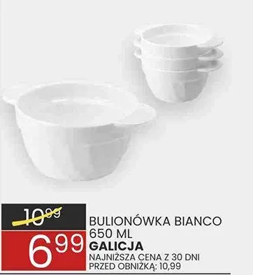 Bulionówka bianco zestaw 6 szt. promocja w Wafelek