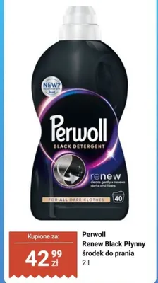 Środek do prania Renew Black  promocja w Biedronka