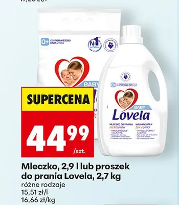 Proszek do prania Lovela promocja w Biedronka