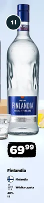 Wódka czysta Finlandia promocja w Netto