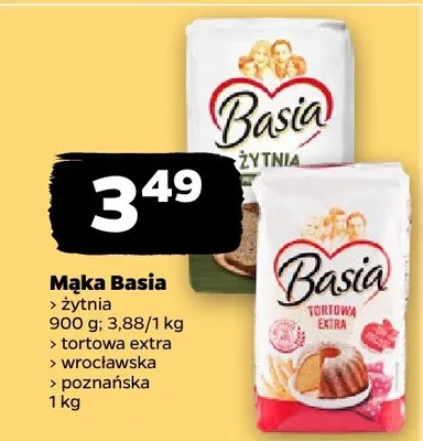 Mąka żytnia, tortowa extra, chlebowa, poznańska promocja w Netto