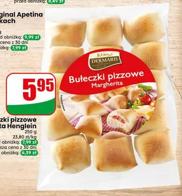 Bułeczki pizzowe margherita Henglein promocja w Dino