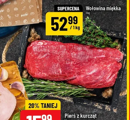 Wołowina miękka promocja w POLOmarket