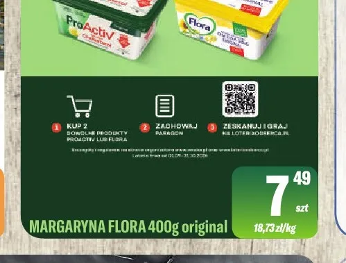 Margaryna Flora original promocja w Tomi Markt