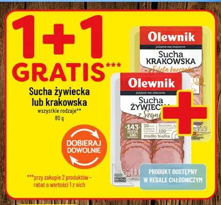 Sucha żywiecka Olewnik promocja w POLOmarket
