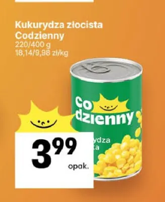 Kukurydza złocista Codzienny promocja w Delikatesy Centrum