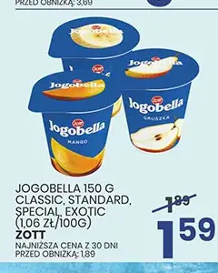 Jogurt Jogobella Exotic promocja w Wafelek