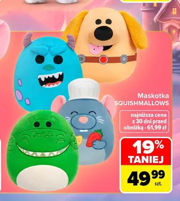 Maskotka Squishmallows promocja w Carrefour