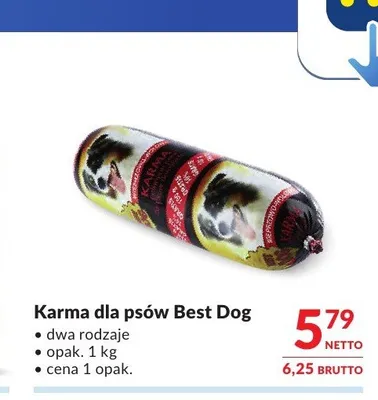 Karma dla psów Best Dog promocja w Makro