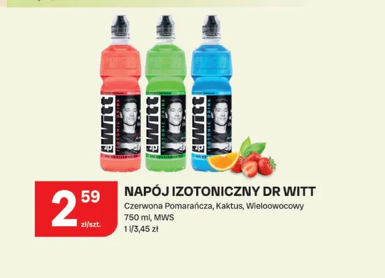 Napój izotoniczny Dr Witt kaktus promocja w Chorten