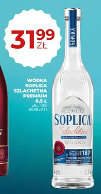 Wódka Soplica Szlachetna Premium promocja w Duży Ben