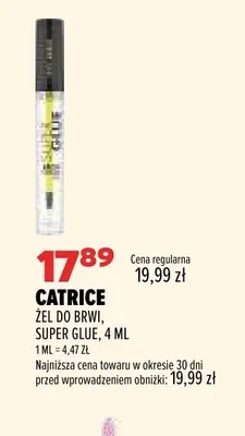 Żel do brwi Catrice Super Glue promocja w Drogerie Natura