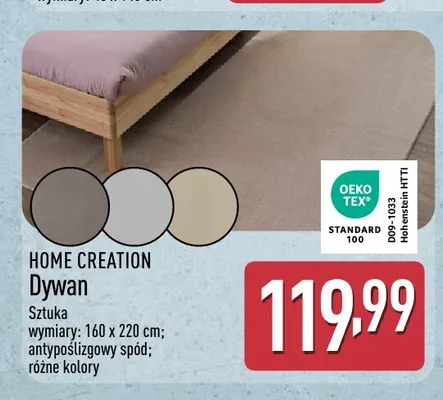 Dywan Home Creation promocja w Aldi