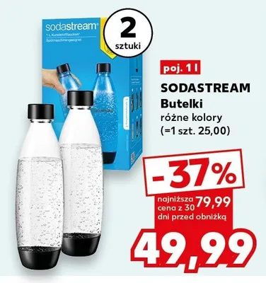 Butelki 2 szt. promocja w Kaufland