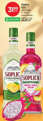 Likier Soplica Egzotyczna Smoczy Owoc Melon promocja w Żabka