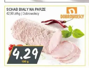 Schab biały na parze Dobrowolscy promocja w Słoneczko