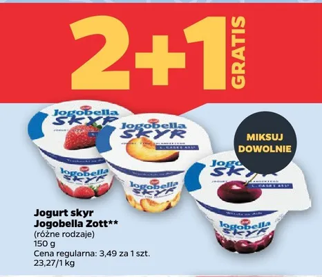 Jogurt skyr promocja w Netto