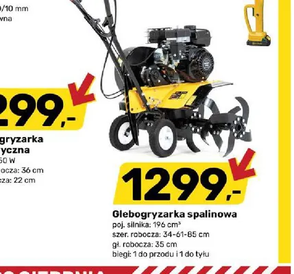 Glebogryzarka spalinowa promocja w Bricomarche