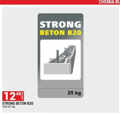 Beton B20 Strong promocja w Merkury Market
